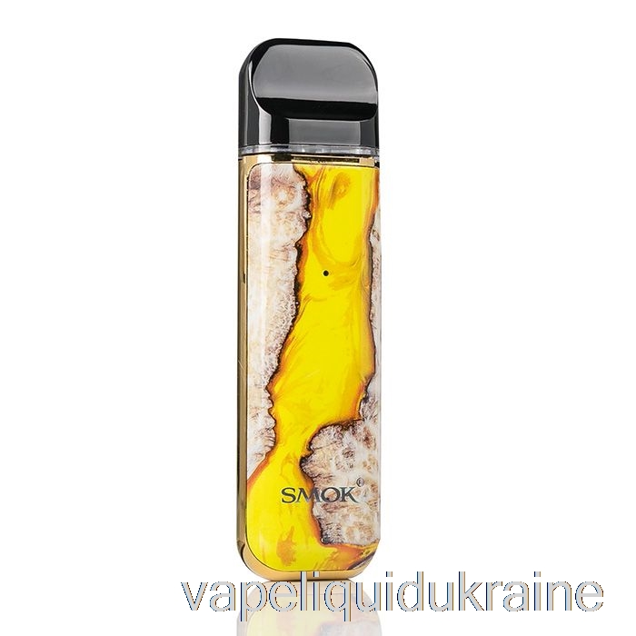 Vape Liquid Ukraine SMOK NOVO 2 25W Pod System Yellow Stabilizing Wood